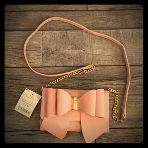 Blush crossbody purse